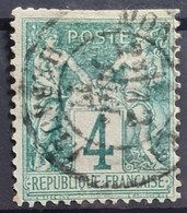 FRANCE 1876 - Canceled - YT 63 - 1876-1878 Sage (Tipo I)