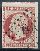 FRANCE 1854 - Canceled - YT 17Aa - 1853-1860 Napoléon III.