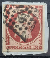 FRANCE 1854 - Canceled - YT 17Al - 1853-1860 Napoléon III.