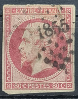 FRANCE 1854 - Canceled - YT 17Ad - 1853-1860 Napoléon III