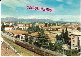 Lombardia-como-cabiate Ferrovia Milano Asso Linea 2 Di Cabiate E Veduta Treno Della Trenord In Transito Per Cabiate - Andere Städte