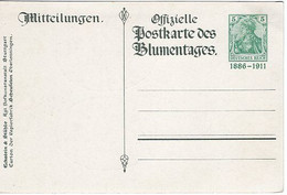 51968 - Deutsches Reich - 1911 - 5Pfg PrivatGAAnsKte "Silberhochzeit Wuerttembergisches Koenigspaar", Ungebr - Briefe U. Dokumente