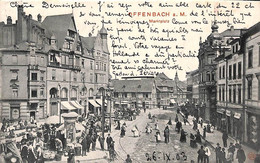 Offenbach A. M - Marktplatz (top Animation 1903) - Offenbach