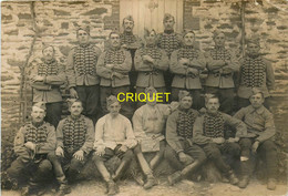 35 Le Grand Fougeray, Carte Photo Du 2ème Chasseurs De La 22ème Div. Infanterie En Manoeuvres, 1912 - Andere Gemeenten