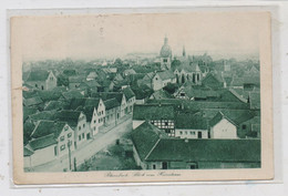 5308 RHEINBACH, Blick Vom Hexenturm Auf Die Bachstrasse Und Altstadt, 1935, Seitl. Einriss - Siegburg