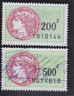 Timbres Fiscaux Année 1999 - Other & Unclassified