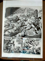 RARISSIME Pièce Unique Très Rare Film D' Impression Planche Plastique RAHAN EO Page11 NEUF GORAK CHERET - Rahan