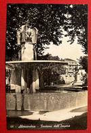 Cartolina - Alessandria - Fontana Dell'Impero - 1930 Ca. - Alessandria