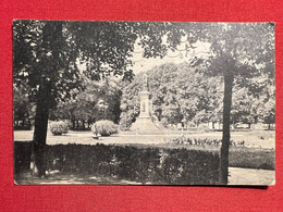 Cartolina - Casale Monferrato - Monumento G. Lanza E Giardini Pubblici - 1941 - Alessandria