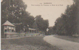 (77) BARBIZON. Point Terminus Du Tramway Et Hôtel De La Forêt - Barbizon