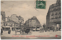 75 TOUT PARIS 11e Avenue Gambetta Et La Rue Des Amandiers - District 11