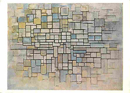 Art - Peinture - Piet Mondriaan - Composition - CPM - Voir Scans Recto-Verso - Malerei & Gemälde