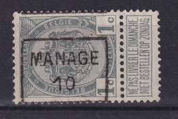 DDBB 684 - Timbre PREO 1464 - TP 81 MANAGE 10 - Rolstempels 1910-19