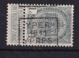 DDBB 688 - Timbre PREO 1665 - TP 81 YPER 1911 YPRES - Rolstempels 1910-19