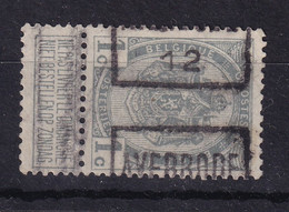 DDBB 690 - Timbre PREO 1814 - TP 81 AVERBODE 12 - Roller Precancels 1910-19