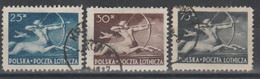 POLOGNE POLAND  POSTE AERIENNE  PA 19  20  22 TB - Usados