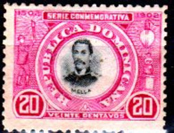 FB-0015-Dominicana: Emissione 1902 (+/sg) Hinged/NG - Similar Type Of Better Quality. - Dominicaine (République)