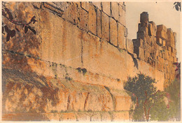 ¤¤    -   LIBAN   -  BAALBECK  -  Cliché Couleur   -  Vue De L'ancien Mur D'enceinte   -  Voir Description   -  ¤¤ - Liban