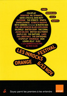 FESTIVAL " LES INROCKS " ORANGE 6 / 13 NOV 2002 . CARTE NON ECRITE - Manifestazioni