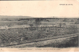 Epone - "L'Avenir Social" - Le Potager - Vue Sur La Vallée De La Seine - Epone