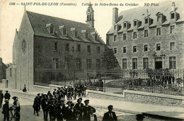 St Pol De Léon * Le Collège Notre Dame De Creisker * école Groupe D'élèves - Saint-Pol-de-Léon