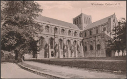 South, Winchester Cathedral, Hampshire, C.1910s - Valentine's Postcard - Winchester