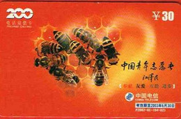 Chine Télécarte Abeilles - Honeybees