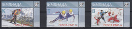 MOLDOVA Transnistria 2022.Olympic Games.Winter 2022:Beijing.SET 3 St.MNH - Hiver 2022 : Pékin