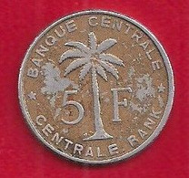 CONGO BELGE - 5 FRANCS - BANQUE CENTRALE - 1958 - 1951-1960: Baudouin I