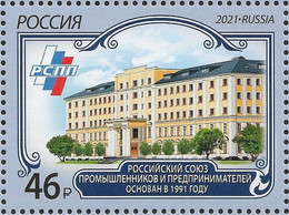 Russia 2021, Russian Union Of Industrialists And Entrepreneurs, SK # 2857, XF MNH** - Ungebraucht