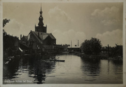 Overschie (Rotterdam) Echte Foto /% Achter Het Dorp (Kano) 1937 - Rotterdam