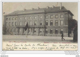 HEUSY ..--  ARLON ..-- Palais Du Gouverneur . Drapeau En Berne !!!  1904 Vers HEUSY ( Mr A. BINAME ) . Voir Verso . - Verviers