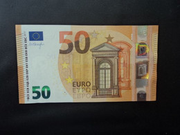 FRANCE : 50 EURO  2017   Signature Mario DRAGHI  Lettres UA   Impression U001G1    SPL * - 50 Euro