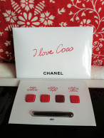 Chanel - I Love Coco, Palette De Rouges à Lèvres - Perfume Samples (testers)