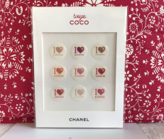 Chanel - Rouge Coco, Planche De Stickers - Modernes (à Partir De 1961)