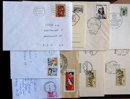 Various Countries - Small Batch Of 13  Letters And Cards - Lots & Kiloware (max. 999 Stück)