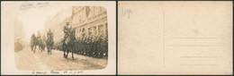 Carte Photo - (Belgique Verviers 1919) : Le Général Baltia Et La G.D.I - Guerra 1914-18