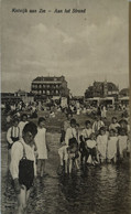 Katwijk Aan Zee // Aan Het Strand (veel Volk) Richting Dorp 1925 - Katwijk (aan Zee)