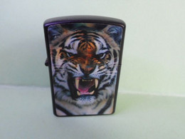 BRIQUET TIGRE LIGHTER Feuerzeug ENCENDEDOR ACCENDINO AANSTEKER 打火机 Léttari ライター - Autres & Non Classés