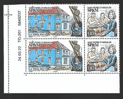 SP & M 2022 - Yv N° 1285 & 1286 ** - Le Stella Maris (coin Daté) - Unused Stamps