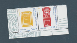 FRANCE / 2021 / Y&T N° 5524/5525 ** Ou P5525 ** : Du Feuillet "Boîtes Aux Lettres France-Japon" X 1 Paire (avec 3 BdF) - Unused Stamps