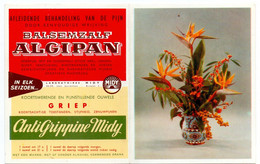 Kalender Calendrier 1963 - Zalf Algipan , - Petit Format : 1961-70