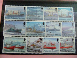 BAT BRITISH ANTARCTIC TERRITORY 1995 TRANSPORTE NAVIOS Yvert  223 / 234 MNH - Neufs