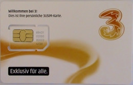 AUSTRIA - 3 GSM Card , Mint - Oesterreich