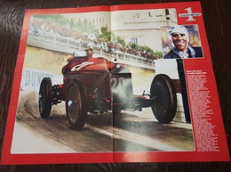 Ferrari F 1 Manifesto Tazio Nuvolari  + Libretto  Anno 1988 Edito Da Gazzetta Dello Sport Cars Racing F 1 Vol.1 - Automobile - F1