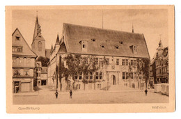 45312-ZE-ALEMAGNE-Quedlinburg-Rathaus - Quedlinburg