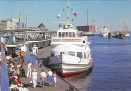 Hamburg, St. Pauli- Landungsbrücken, Große Hafenrundfahrt, MS Harburg - Sonstige