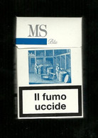 Tabacco Pacchetto Di Sigarette Italia - MS 1 Blue Da 20 Pezzi - (Vuoto) - Etuis à Cigarettes Vides