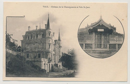 CPA - VALS (Ardèche) -  Château De La Chataîgneraie Et Vals St Jean - Vals Les Bains