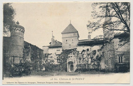CPA - ST POINT (Saône Et Loire) - Château De St Point - Autres & Non Classés
